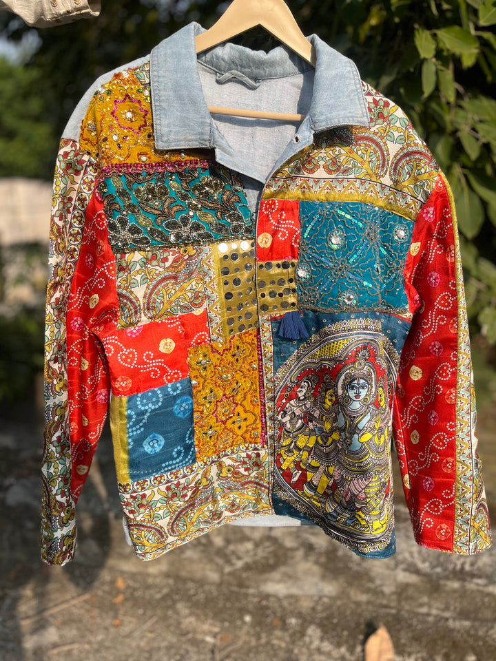 Kalamkari Royale Patchwork Jacket