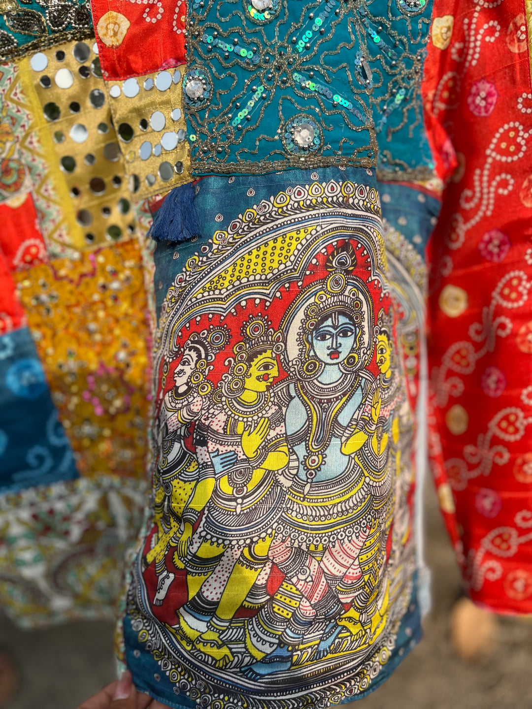 Kalamkari Royale Patchwork Jacket