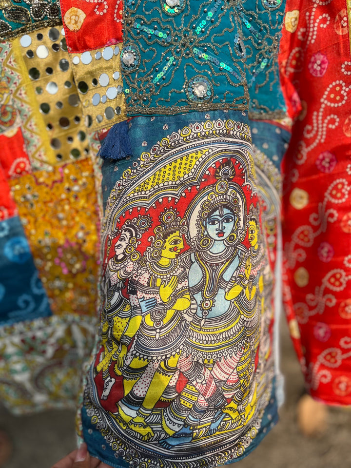 Kalamkari Royale Patchwork Jacket