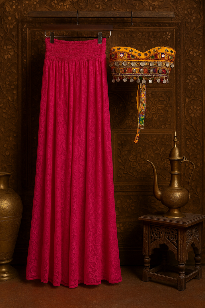 Banjara Bustier & patterned Palazzo Set – 2 Colors - banjaratrail