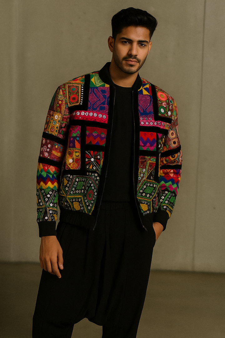 Tribal Mirage Bomber Jacket