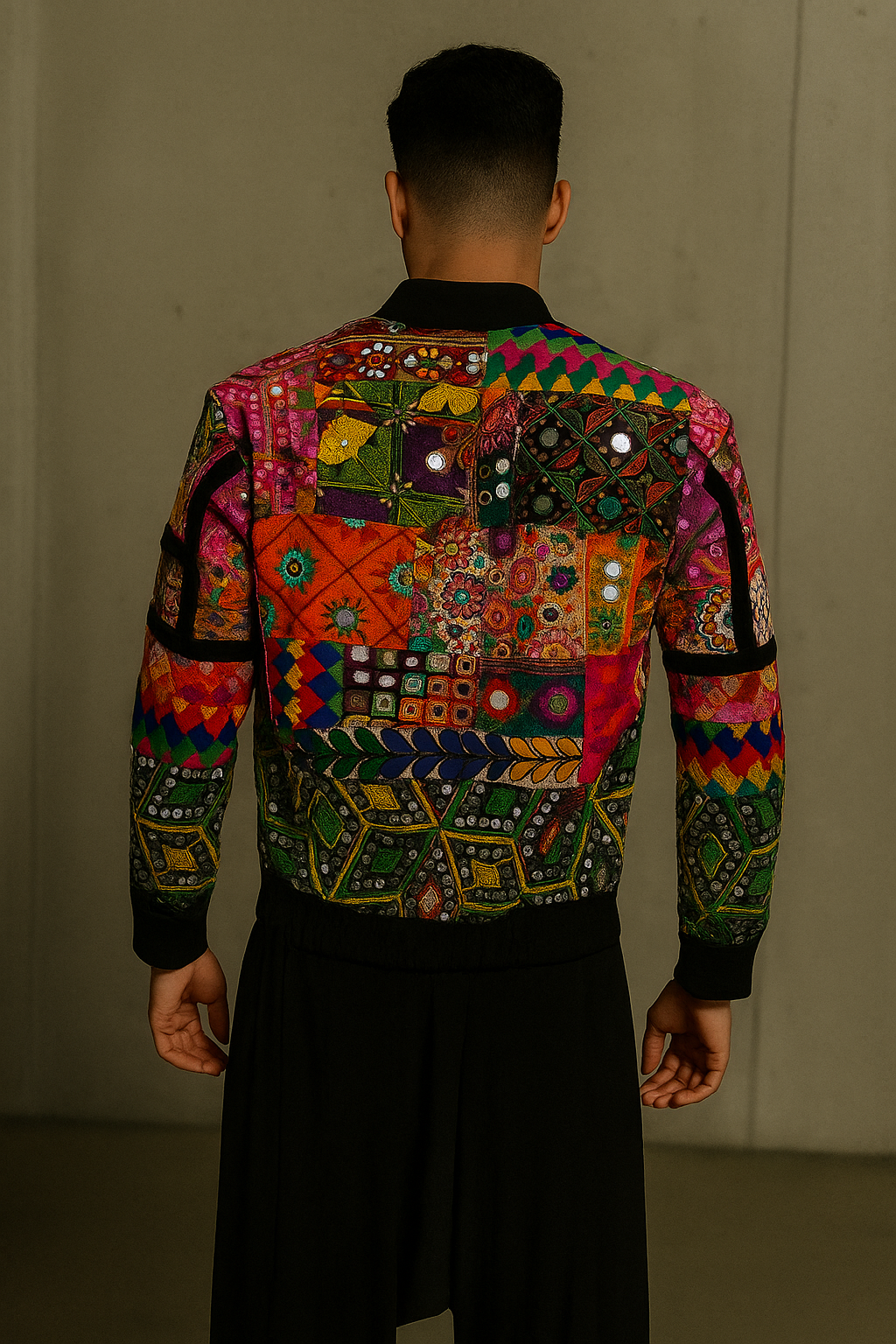 Tribal Mirage Bomber Jacket