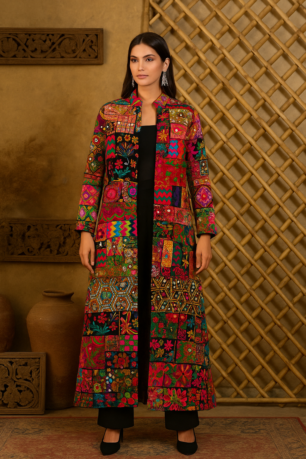 The Boheme Patchwork Duster - Multicolor