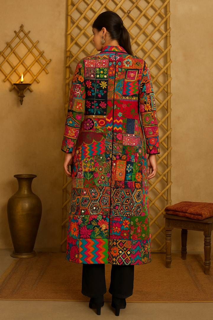 The Boheme Patchwork Duster - Multicolor