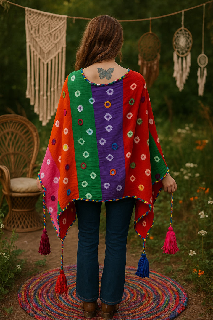 Rangrez Mirror Patchwork Stole