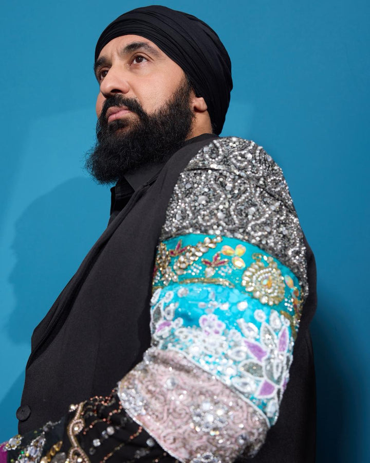 Raj Kundra in our Rajya Blazer