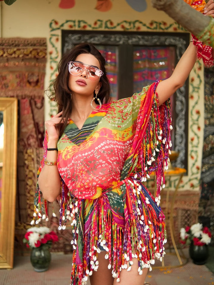 Ankita Rai In Sunspell Tassel Dress