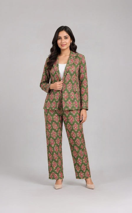 The Rajkahani Boota Tailored Co-Ord Set