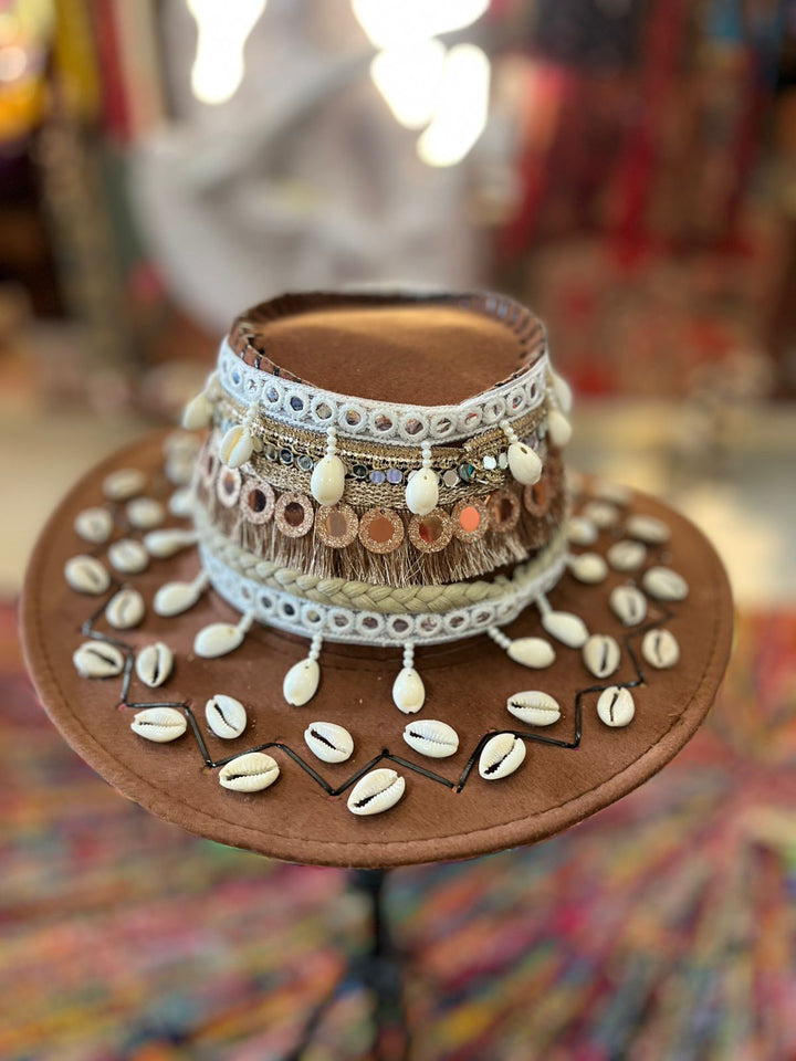 Marella Suede Cowgirl Hat