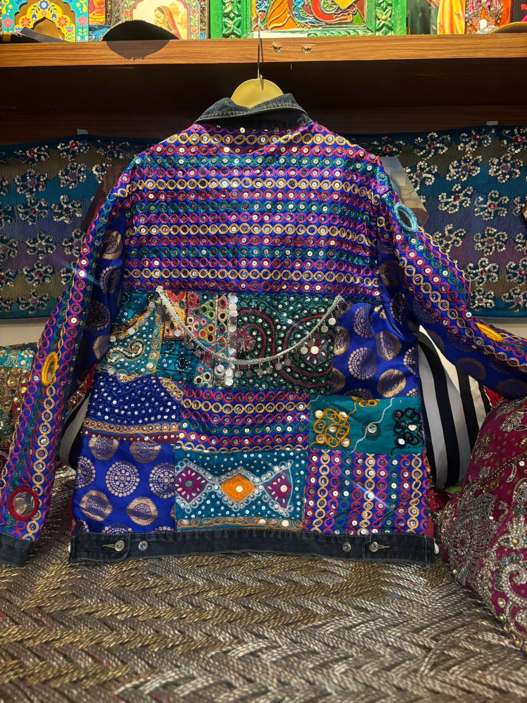 Nilgiri Banjara Patchwork Jacket Men