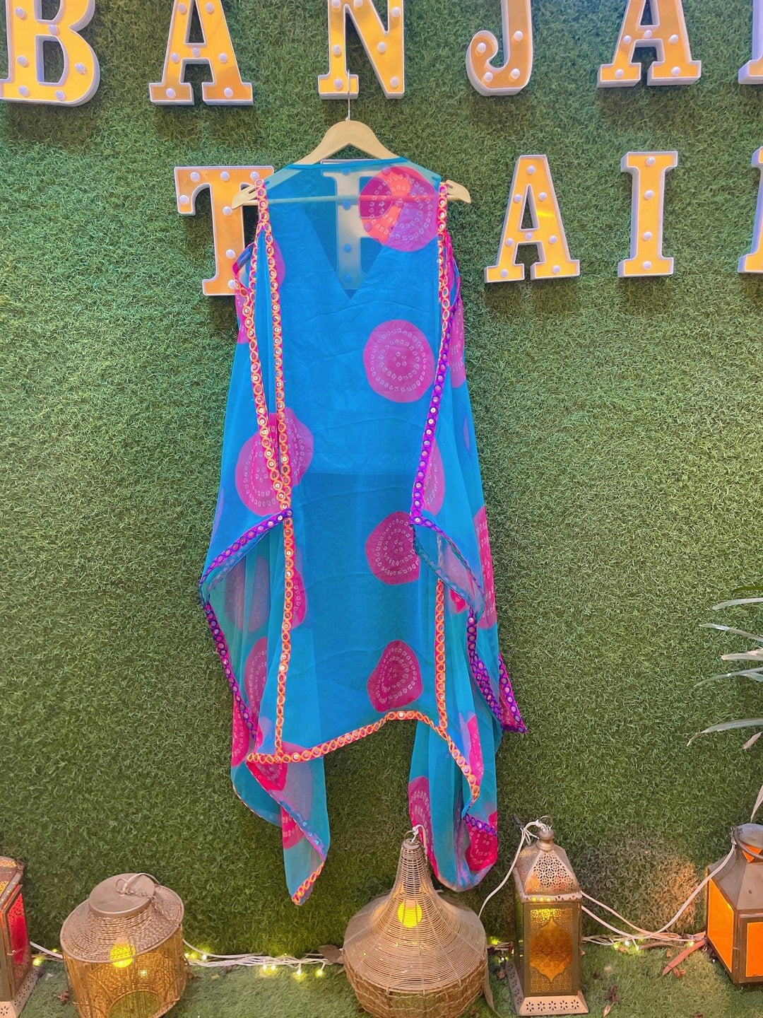 Aasmani Kaftan Top - banjaratrail
