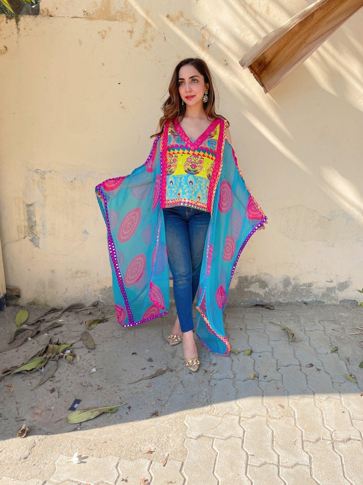 Aasmani Kaftan Top - banjaratrail