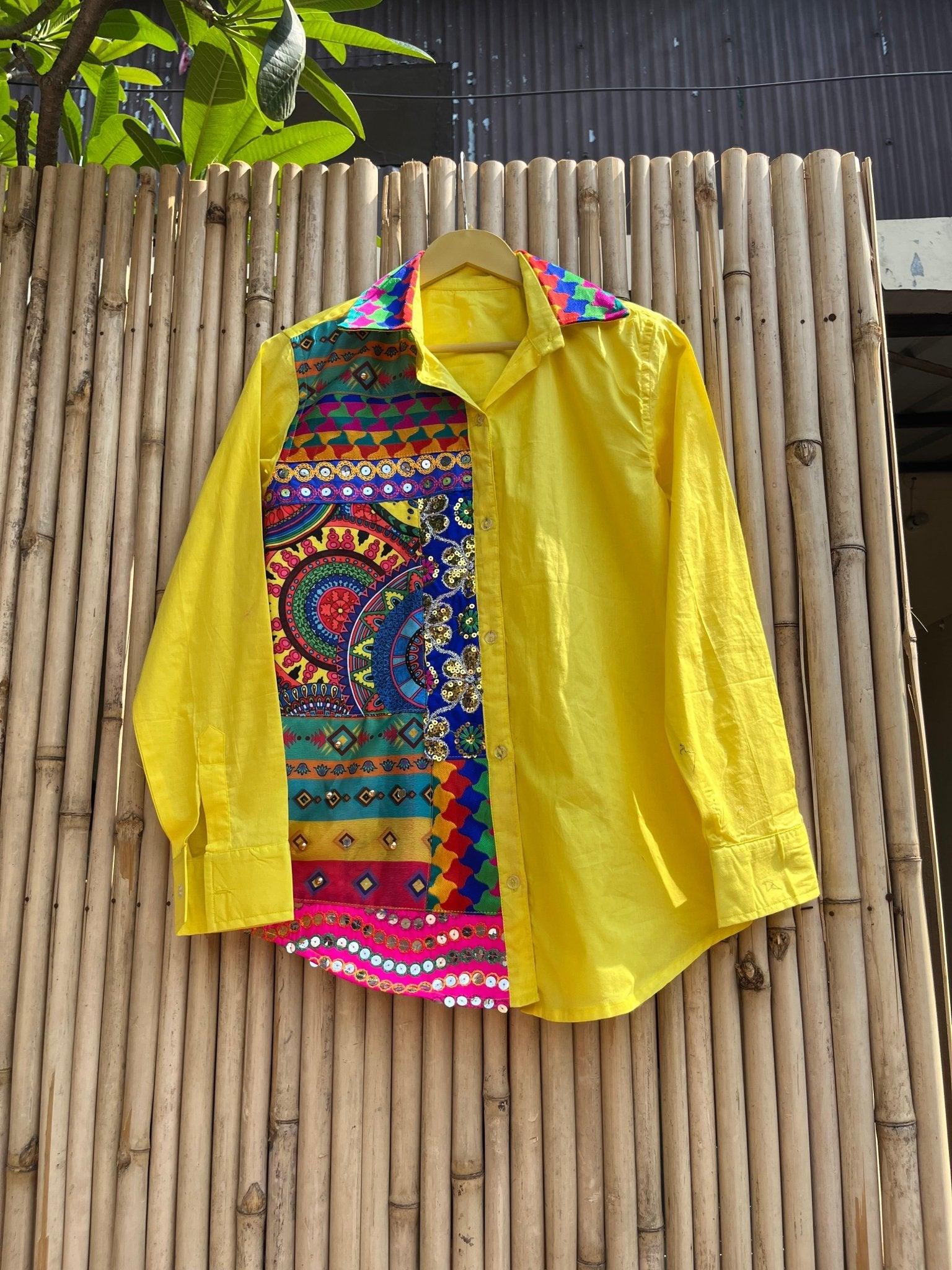 Amaraa yellow shirt - banjaratrail