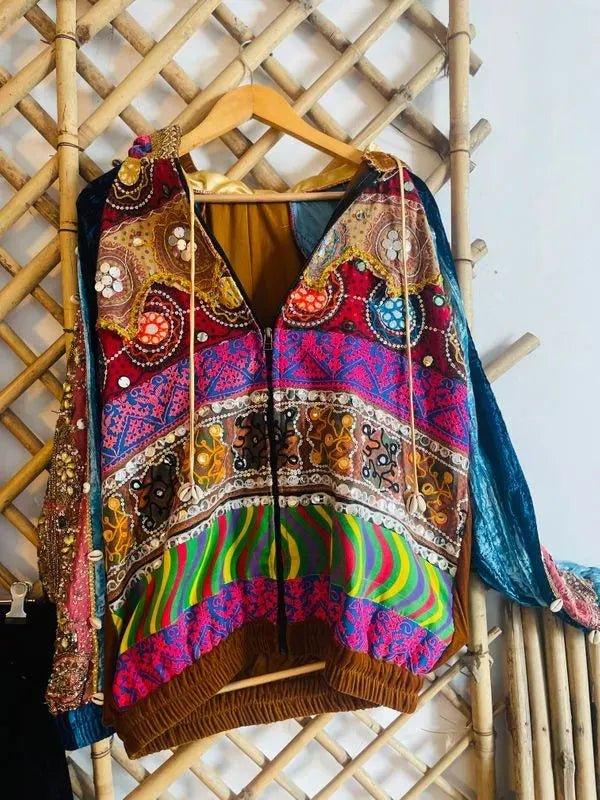 Banjara embellished hoodie - banjaratrail