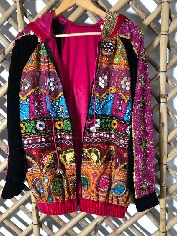 Banjara embellished hoodie - banjaratrail
