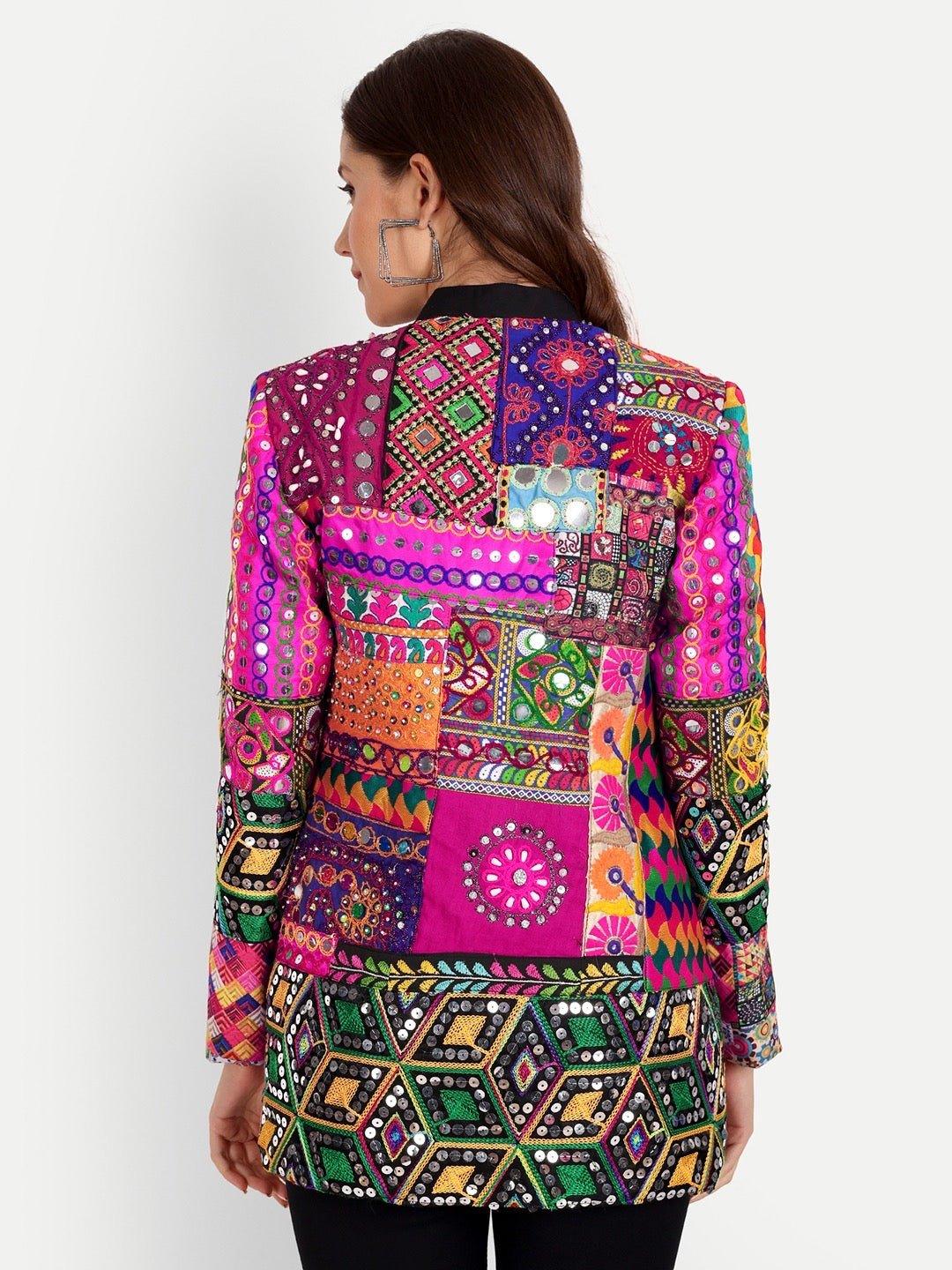 Banjara Patchwork Blazer - banjaratrail