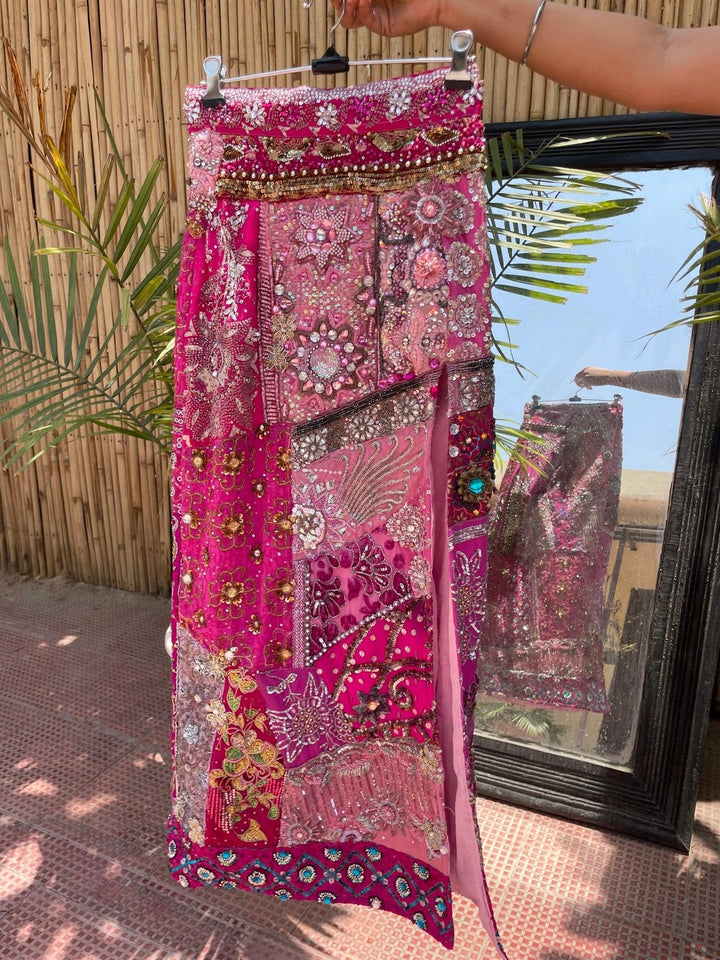 Barbie Pink Embellished Skirt - banjaratrail