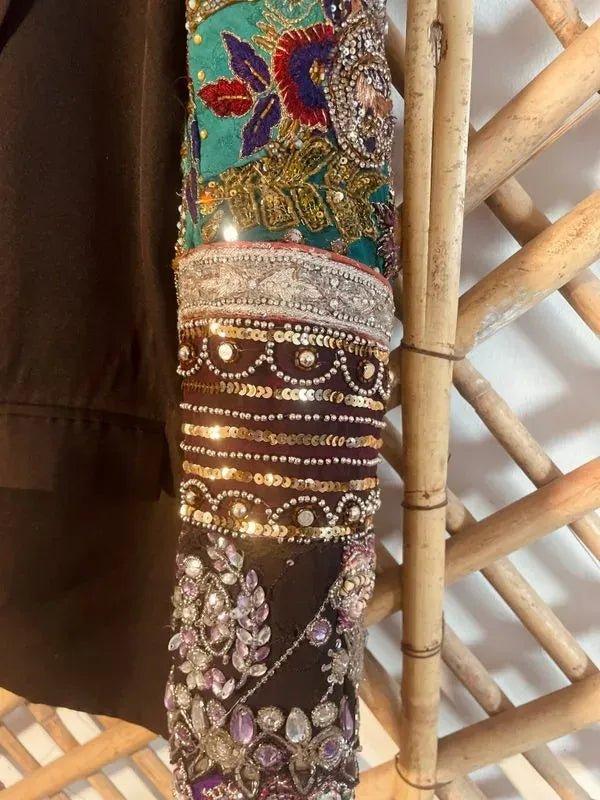 Black classic embellished blazer - banjaratrail
