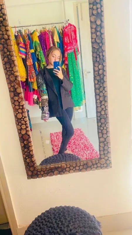 Black classic embellished blazer - banjaratrail