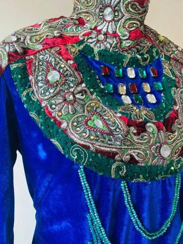 RIYASAT-Embellished set - banjaratrail