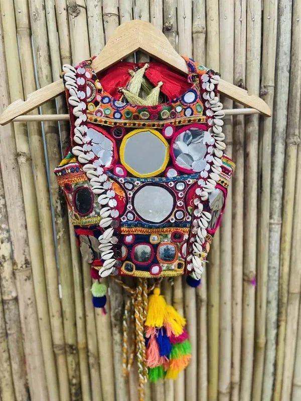 Boho mirror backless blouse - banjaratrail