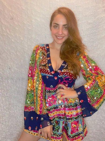 Boho Vibrant Dress - banjaratrail