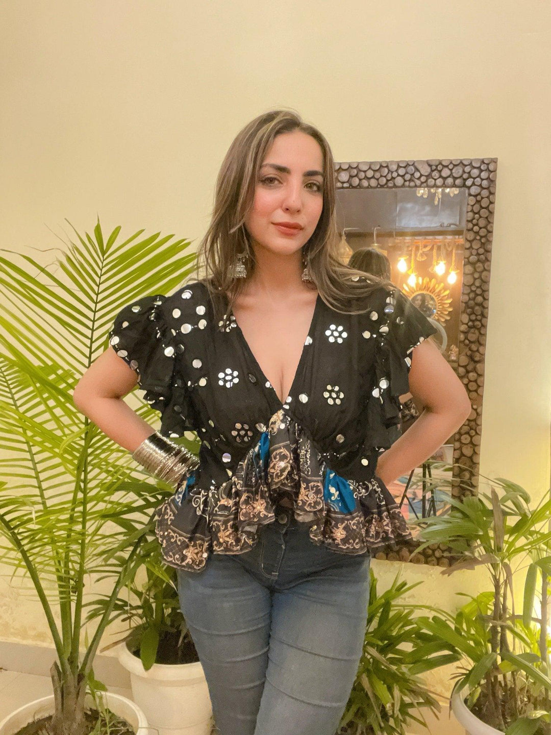 Dhak Dhak Diva Top - banjaratrail