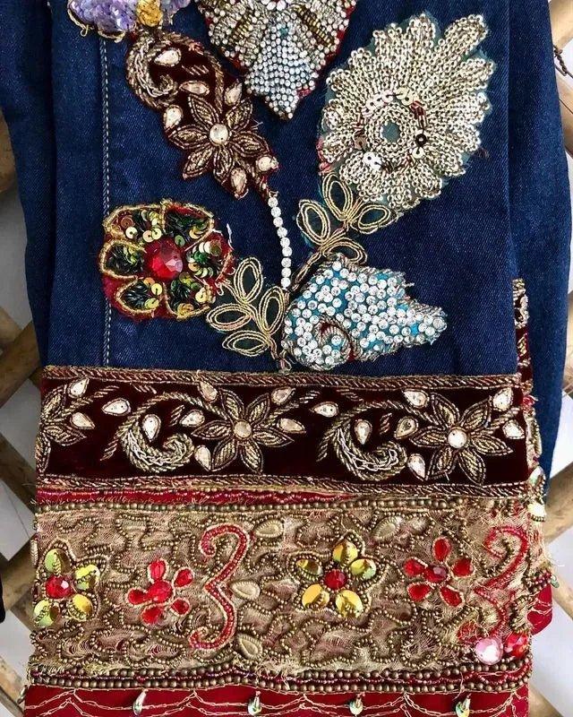 Aafreen -handcrafted jeans - banjaratrail