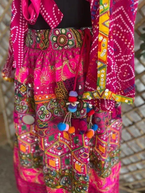Festive skirt & tie knot set - banjaratrail