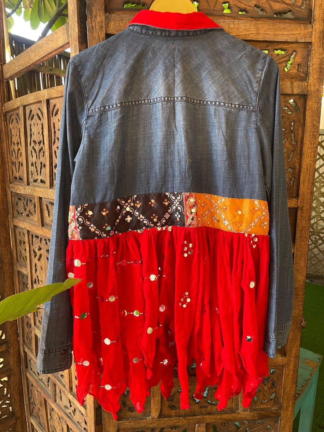 Fusion Vibes denim shirt - banjaratrail