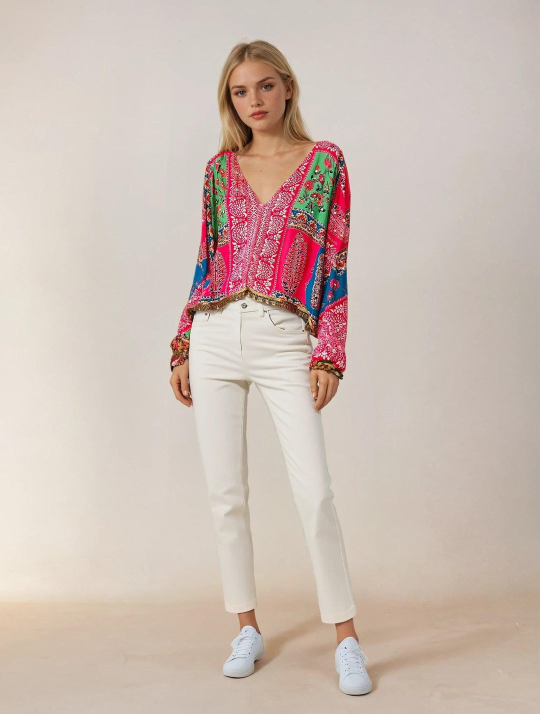 Gulabi Fusion Top - banjaratrail