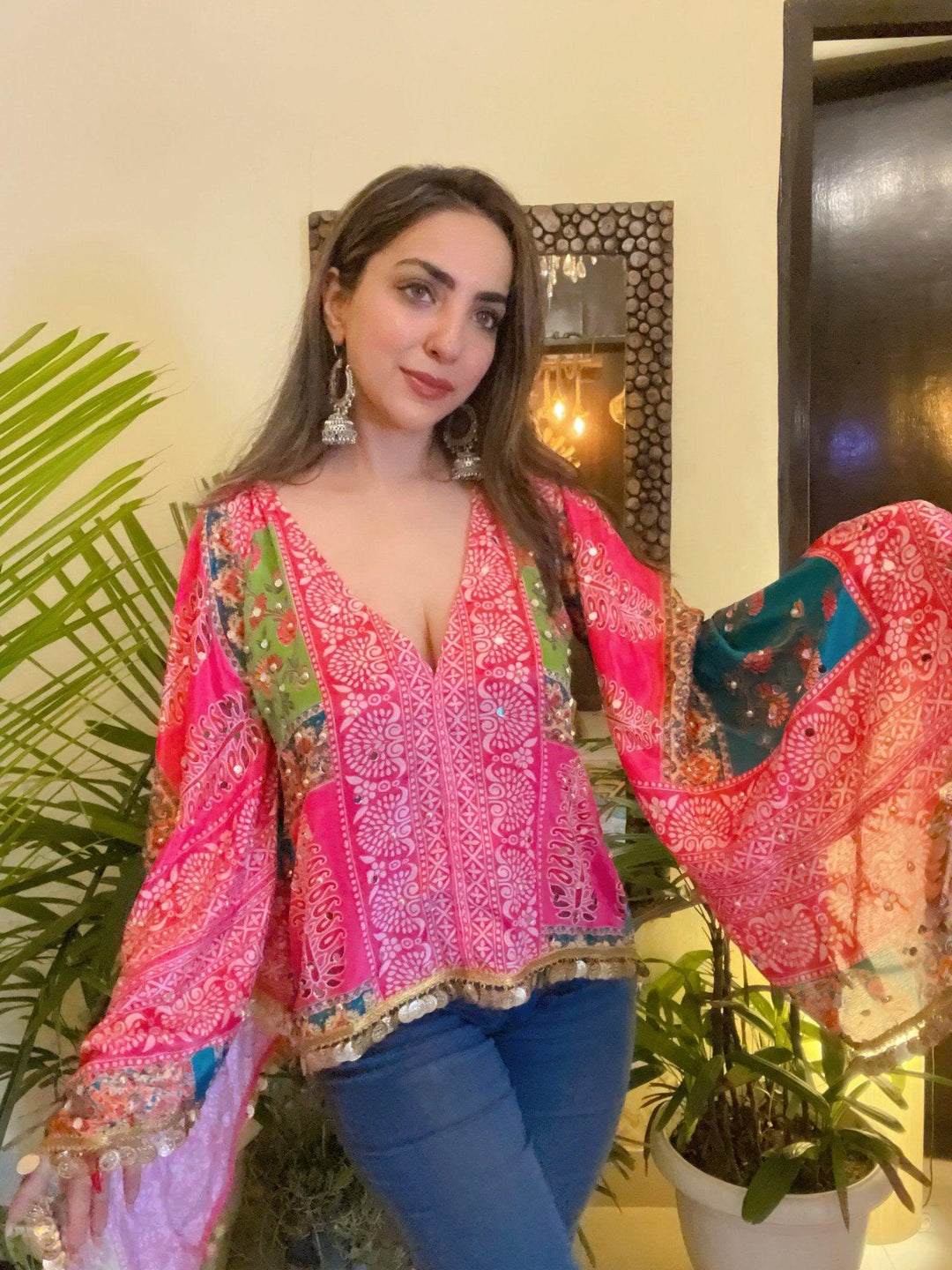 Gulabi Fusion Top - banjaratrail
