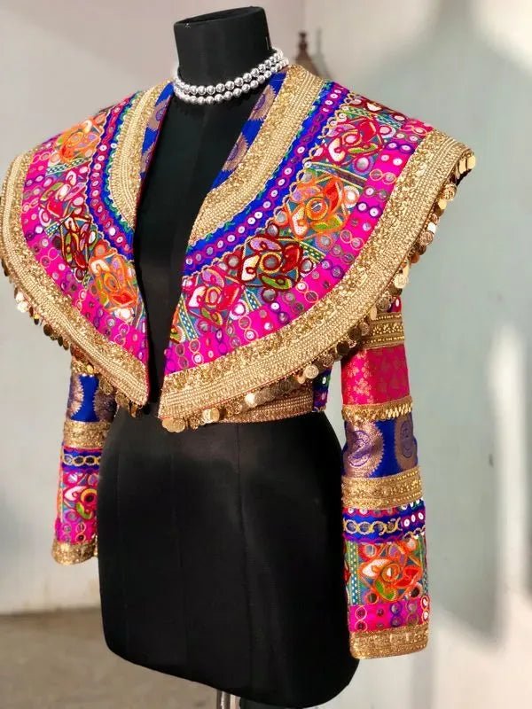 High fashion cropped jacket - banjaratrailHigh fashion cropped jacket05526120