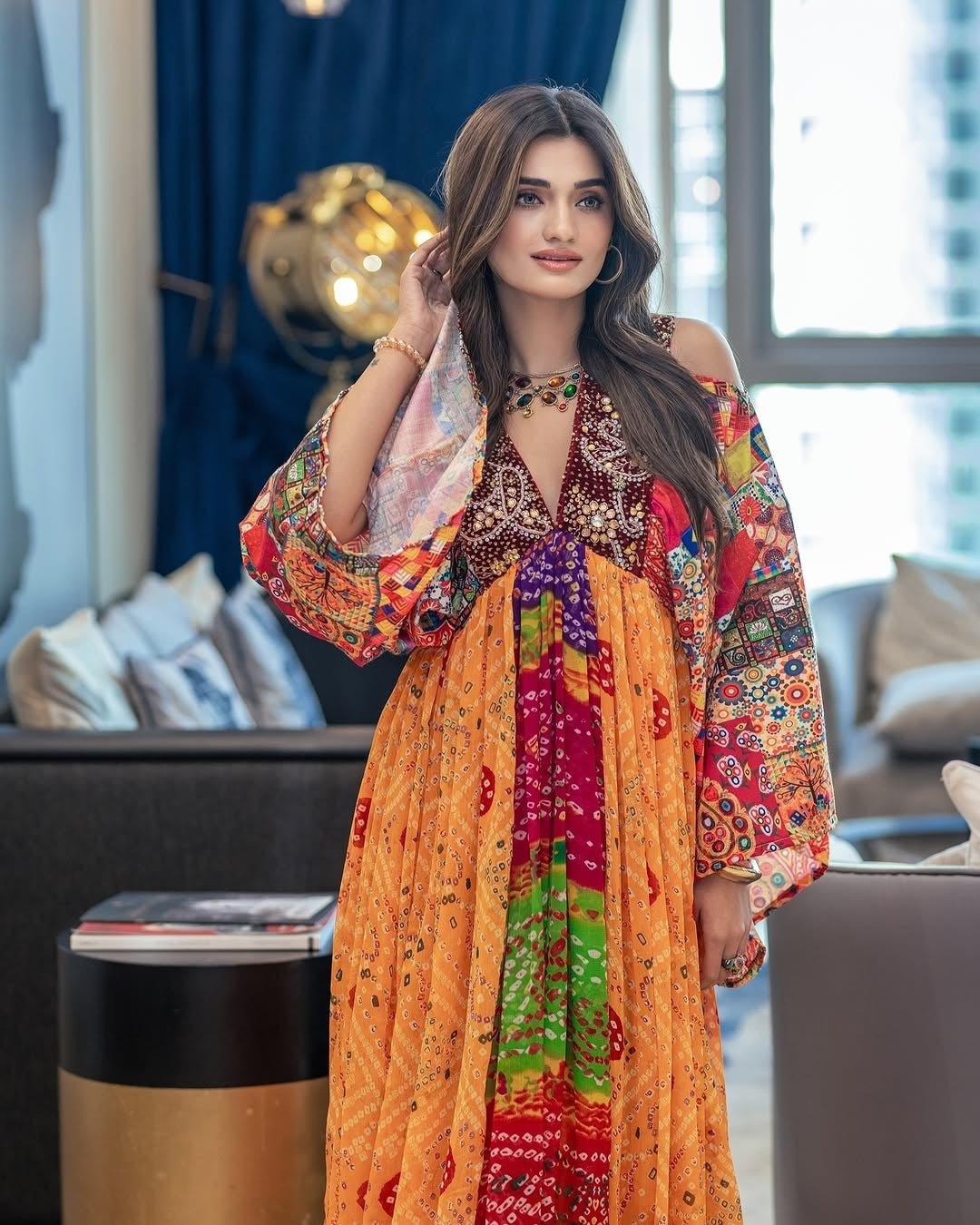 Kaftan Embellished Dress - banjaratrail