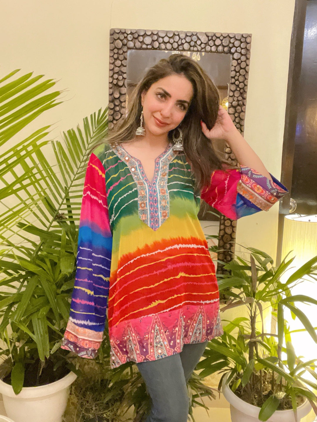 Leheriya Love Affair Kurti - banjaratrailLeheriya Love Affair Kurti34910370