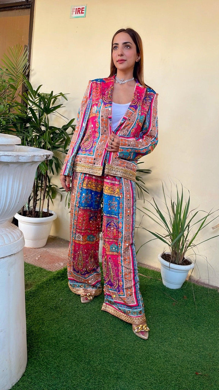 Mirror co-ord set -candy - banjaratrail