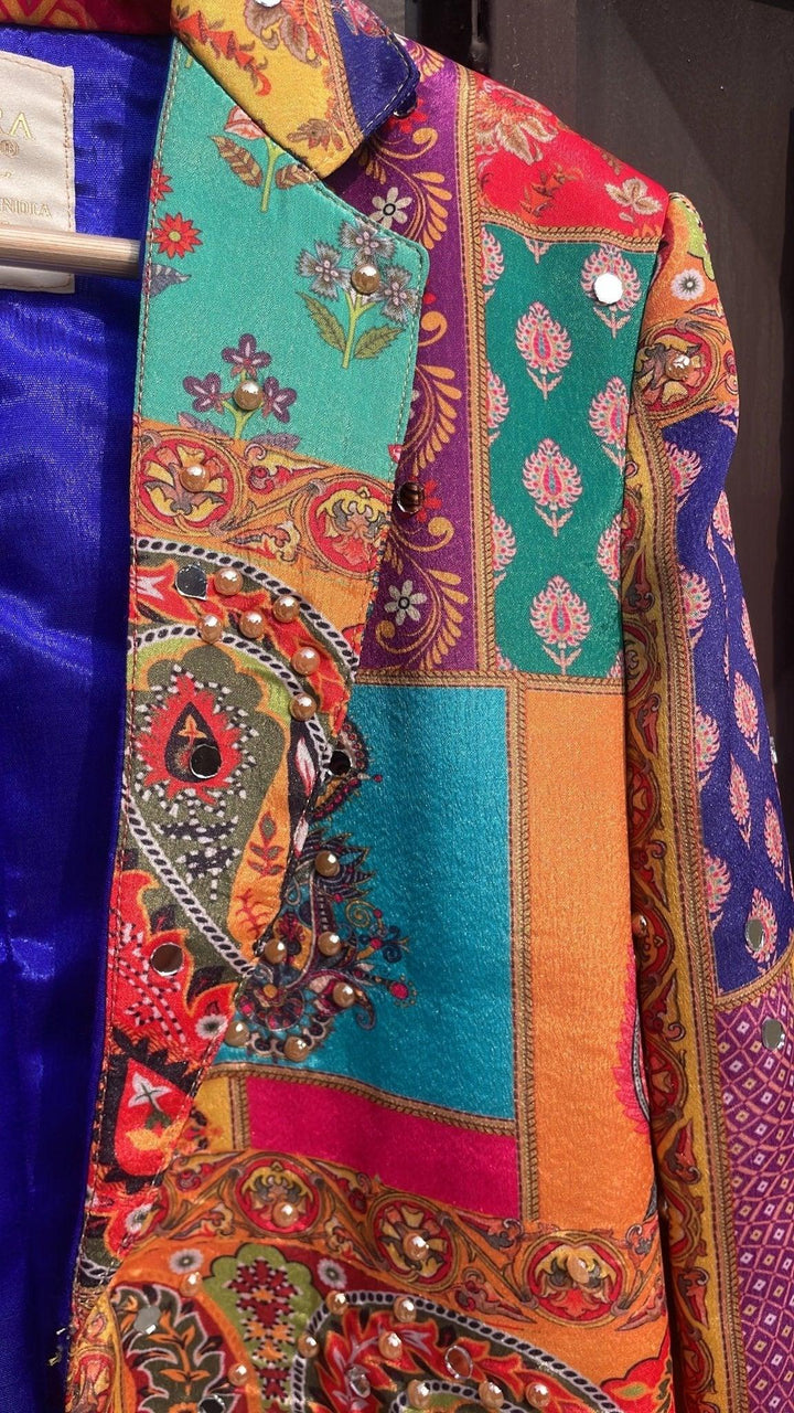Mirror work blazer - banjaratrail