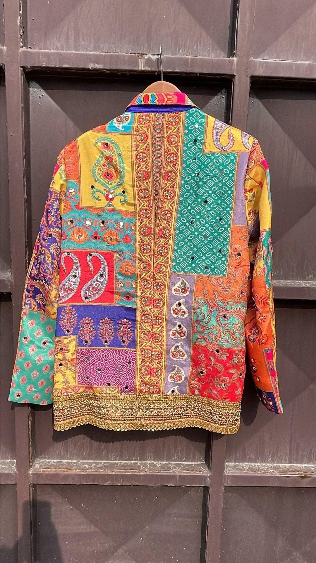 Mirror work blazer - banjaratrail