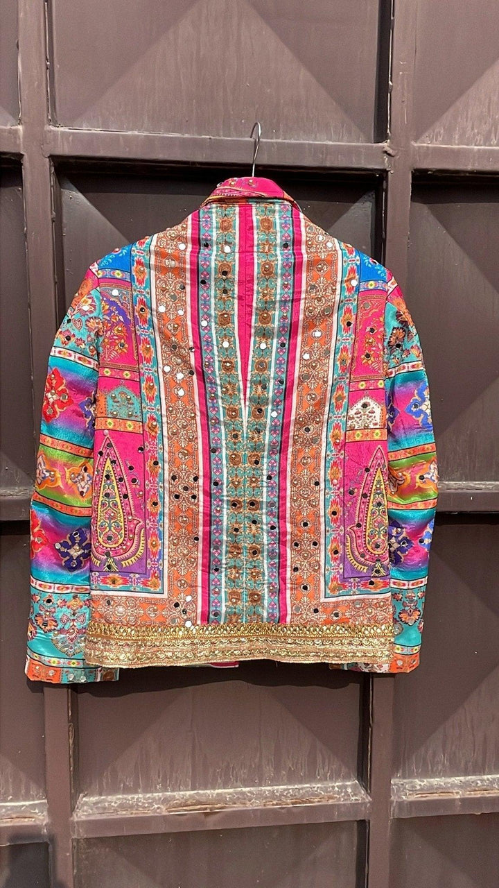 Mirror work blazer - banjaratrail