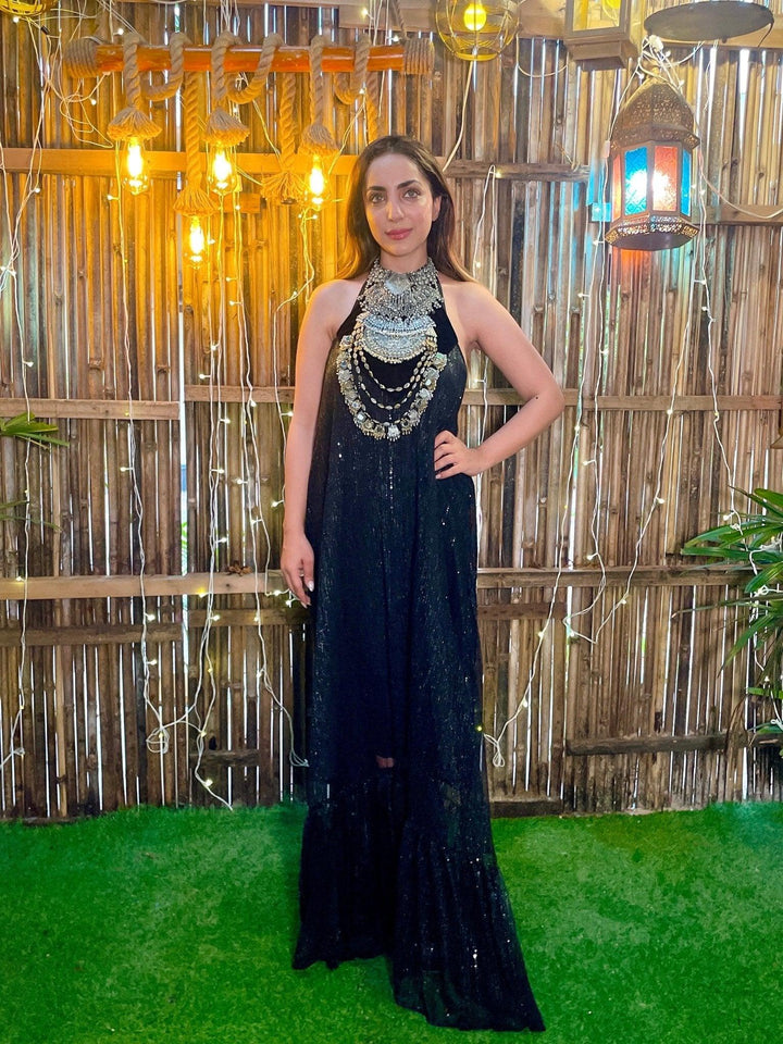 Necklace Attached Dress & Shrug - banjaratrail