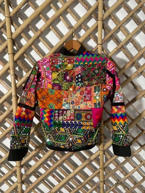 Patchwork Bomber Jacket – banjaratrail