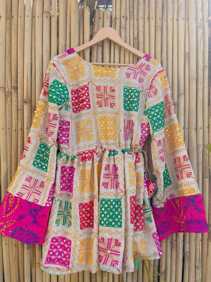 Phulkari Boho Dress - banjaratrail