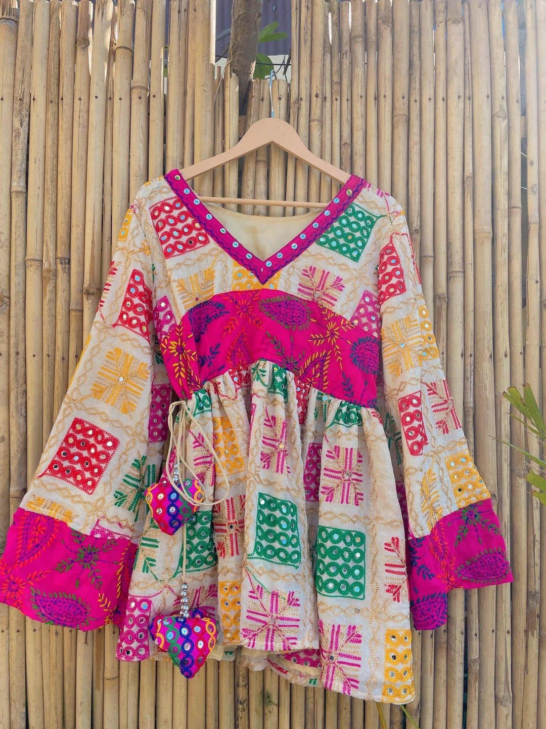 Phulkari Boho Dress - banjaratrail