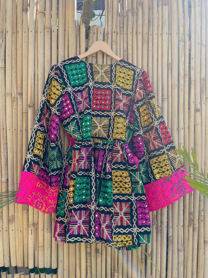 Phulkari Boho Dress - banjaratrail