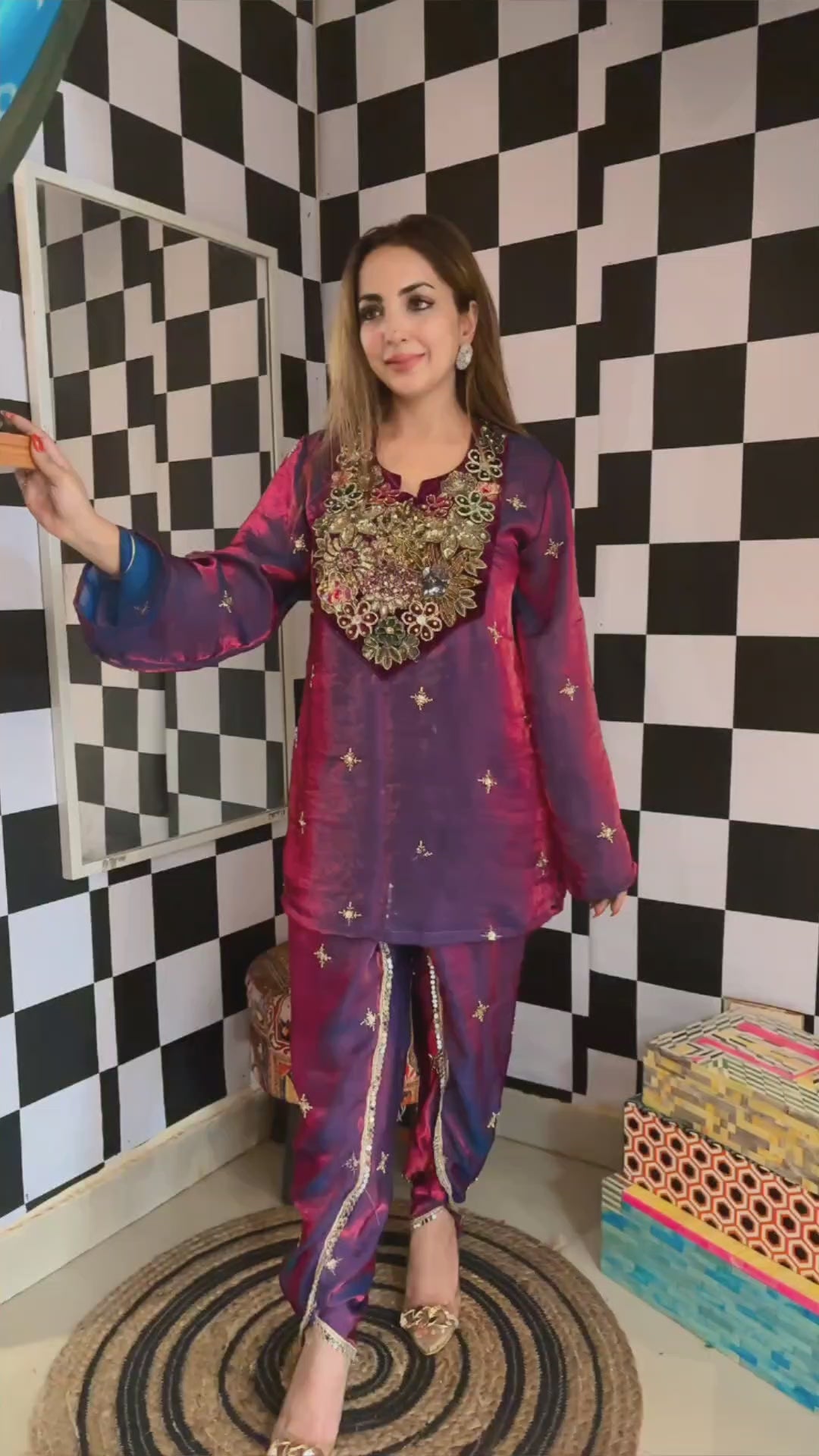 Fiza- Embellished Patiala Set