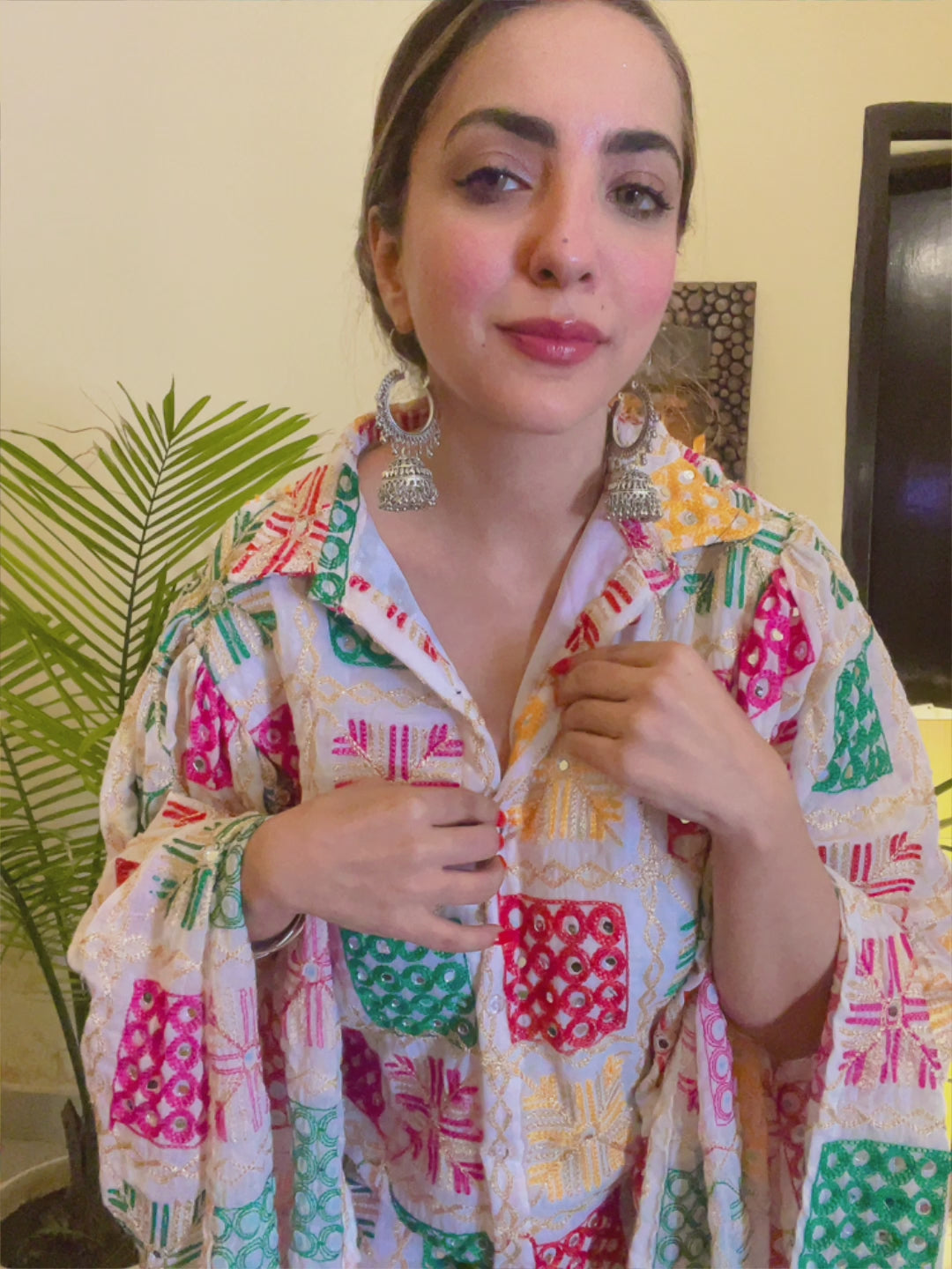 Phulkari flare chic- shirt