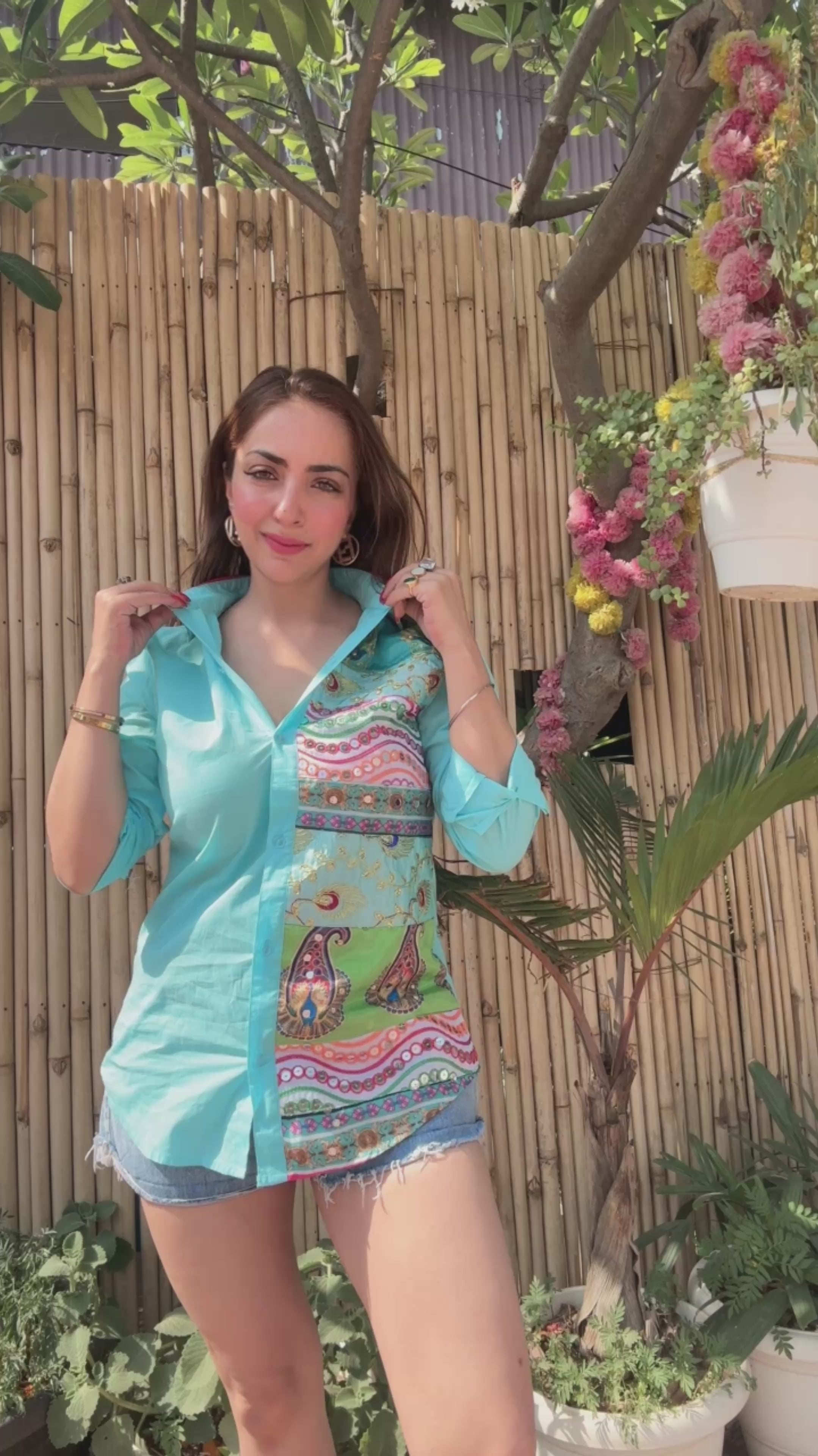 Amaraa Blue Shirt