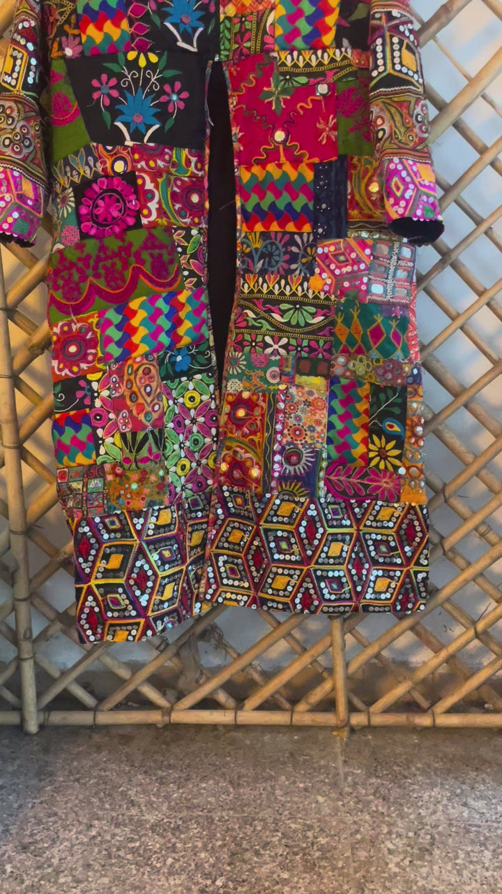 The Boheme Patchwork Duster - Multicolor