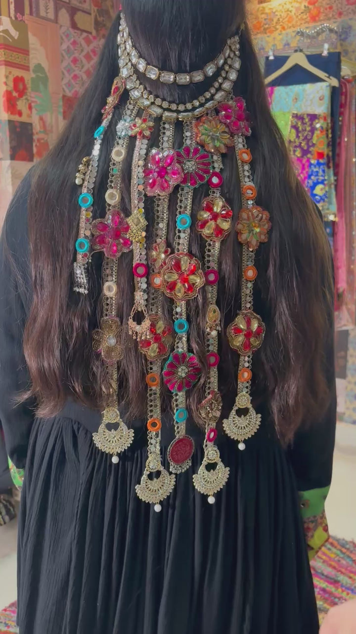 Sheeshpatti Hair Drapes