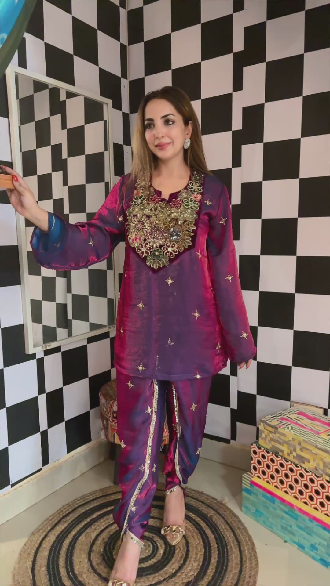 Fiza- Embellished Patiala Set